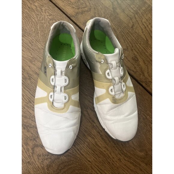 FootJoy FJ Golf Sneakers Mens 9.5 Superlites XP White Athletic Spikeless - Picture 3 of 9